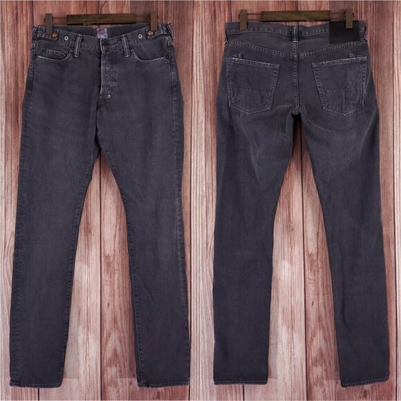 Vtg PRPS Fury Jeans Mens 31X34 Button Fly Made in Japan 100% Cotton Snap Button - Picture 1 of 15